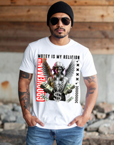 Grooveman™ “Money Is My Religion” Angel T-Shirt – Street Luxury Edition 💸🪽