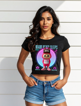Miami Never Sleeps – Groovegirl Miami Vice Tee 💗💙