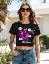 Pink Panther “Stay Cool” Crop Tee – Grooveman Miami Edition