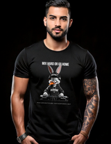 Bugs DJ Grooveman™ Black Collection T-Shirt – Mix Hard or Go Home