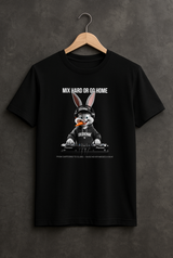 Bugs DJ Grooveman™ Black Collection T-Shirt – Mix Hard or Go Home