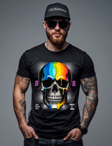 Love Never Dies – Painted by Chaos Skull T-Shirt | Grooveman Exclusive