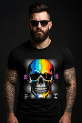 Love Never Dies – Painted by Chaos Skull T-Shirt | Grooveman Exclusive