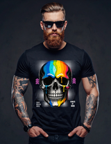 Love Never Dies – Painted by Chaos Skull T-Shirt | Grooveman Exclusive
