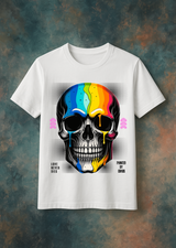 Love Never Dies – Painted by Chaos Skull T-Shirt | Grooveman Exclusive