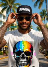 Love Never Dies – Painted by Chaos Skull T-Shirt | Grooveman Exclusive