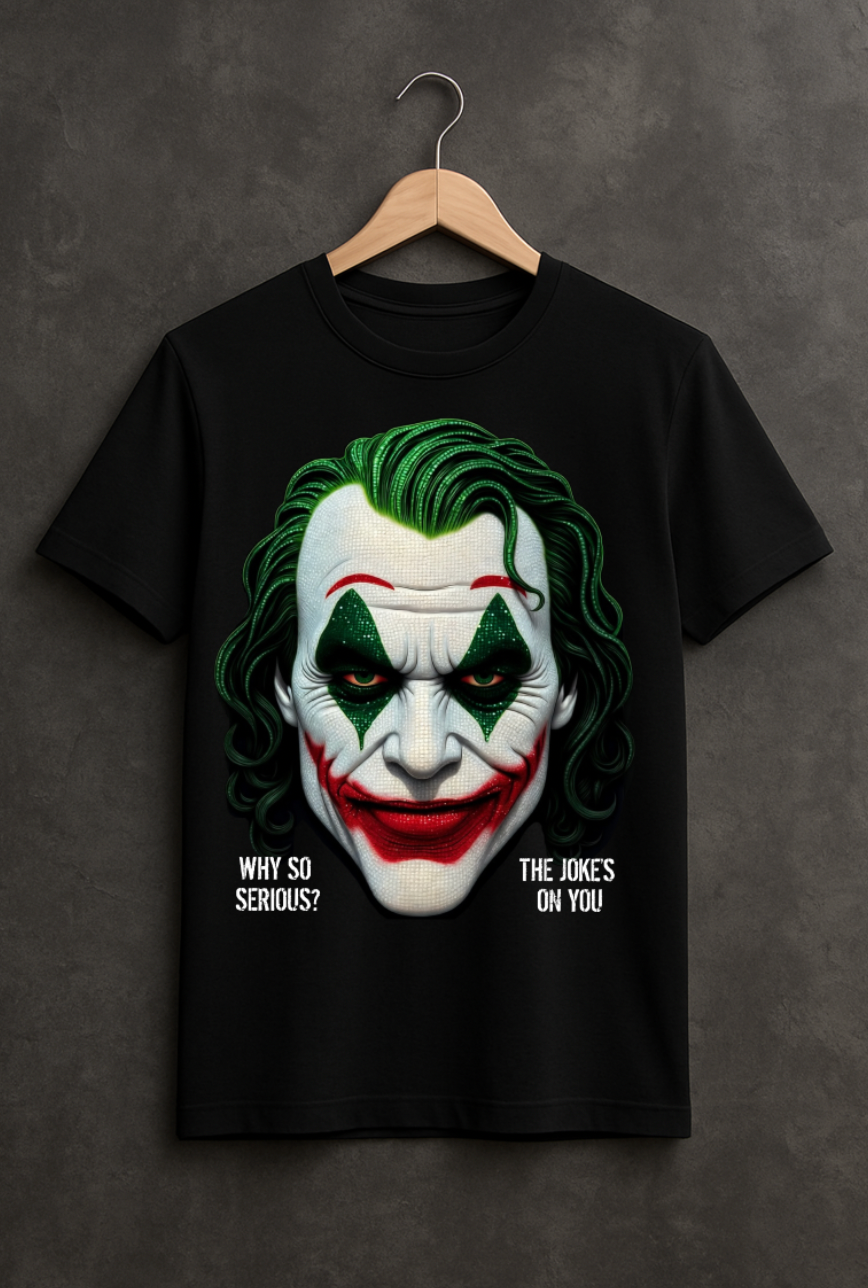 Joker “Why so serious?” – Premium Graphic Tee