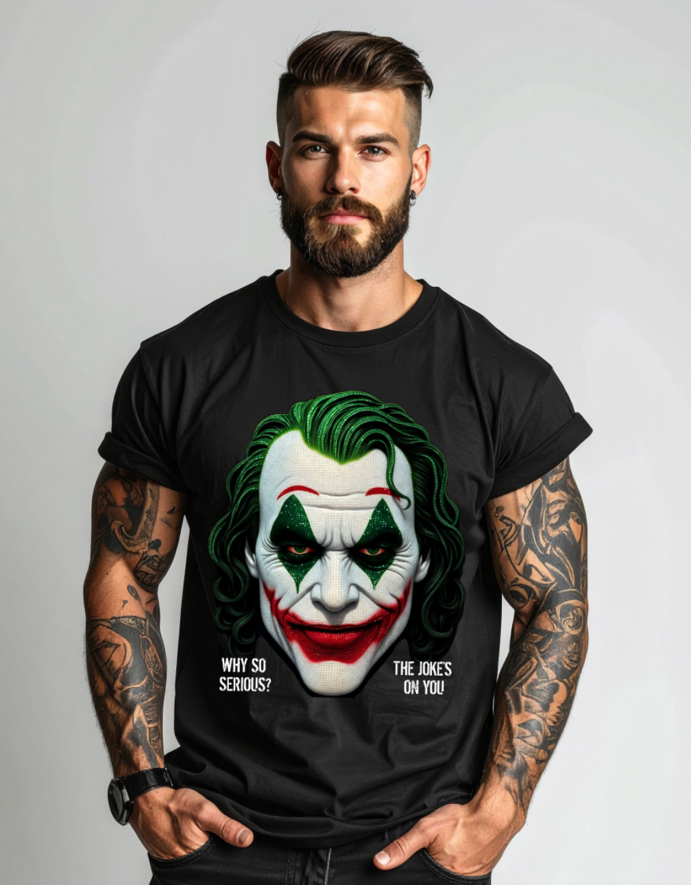 Joker “Why so serious?” – Premium Graphic Tee