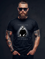 TURN THE VOLUME UP – Black Collection DJ Tee