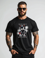 Turn The Volume Up – Angry Felix The Cat Black Collection T-Shirt