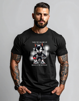 Turn The Volume Up – Angry Felix The Cat Black Collection T-Shirt