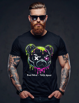 Bad Bear – Toxic Mood Neon Drip Graphic T-Shirt