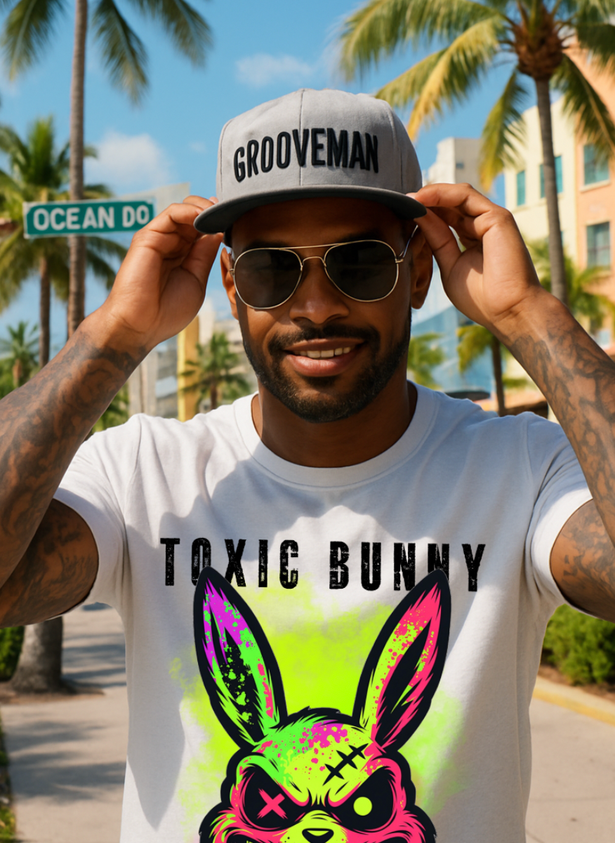 Toxic Bunny – Neon Street Graphic Tee