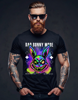 Grooveman – Bad Bunny Mode Neon Psycho Graphic T-Shirt