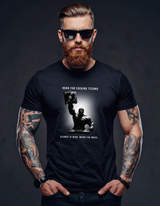 Grooveman T-Shirt – Born For Fucking Techno | Black Collection DJ Graphic Tee