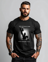 Grooveman T-Shirt – Born For Fucking Techno | Black Collection DJ Graphic Tee