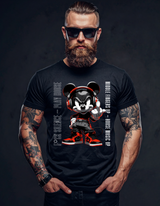 Grooveman House Music Streetwear T-Shirt – Rebel DJ Mouse Graphic Tee