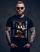 Grooveman House Music Streetwear T-Shirt – Rebel DJ Mouse Graphic Tee