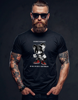 Grooveman House Music T-Shirt – Rebel DJ Mouse Graphic Tee | My Mix. My Rules.