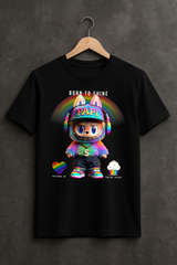 Born To Shine – Papi Rainbow Graphic Tee