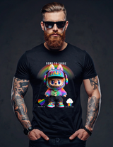 Born To Shine – Papi Rainbow Graphic Tee
