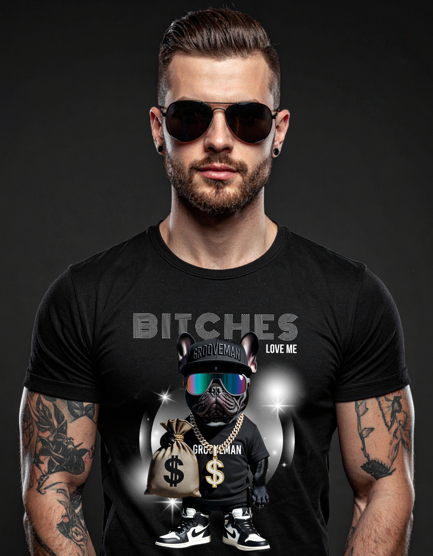 Frenchie Drip – Grooveman Streetwear Tee