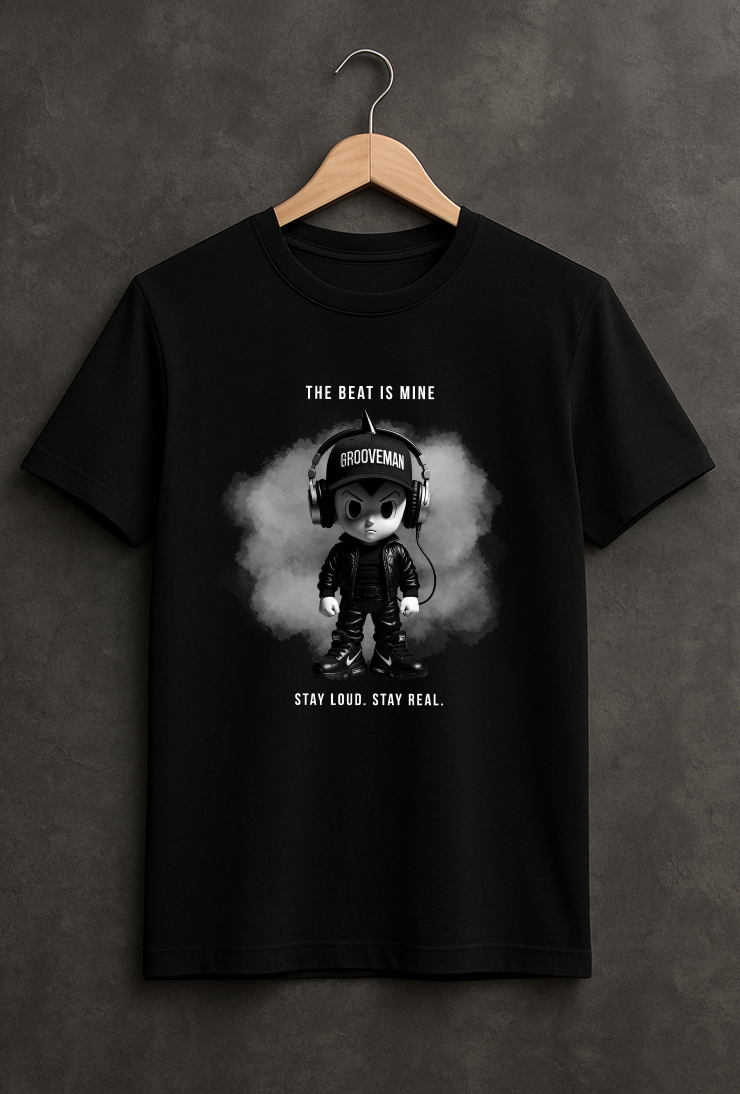 Grooveman AstroBoy – Black Collection Premium Tee