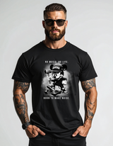 Grooveman “Born To Make Noise” – Black Collection Premium Tee