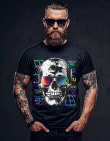 Grooveman “Skull Mirage” – Black Collection Premium Tee