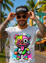 Grooveman “Chaos Mode Teddy” – Streetwear Graphic Tee