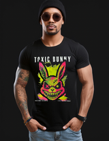 Toxic Bunny Bling Edition – Premium Rhinestone Tee