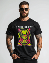 Toxic Bunny Bling Edition – Premium Rhinestone Tee