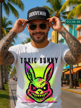 Toxic Bunny Bling Edition – Premium Rhinestone Tee
