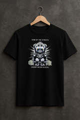 Grooveman “King of the Streets” Black Collection Premium Tee