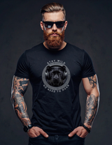 Grooveman Stay Wild Panther DJ Graphic T-Shirt | Black Collection