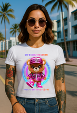 Groovegirl Teddy Graphic T-Shirt – Don’t Follow Your Dreams