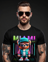 Miami Streetwear Teddy T-Shirt | Grooveman Graphic Tee