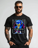 DJ Life Rhinestone T-Shirt – Grooveman Bling Streetwear Tee House Is a Feeling