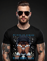 Grooveman “Money Grillz” No Risk No Reward Streetwear Graphic Tee