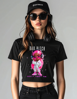 Bad Bitch “Don’t Test Me” Graphic Tee – Neon Pink Streetwear