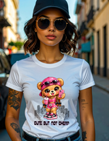 Cute But Not Cheap Crop Top | Exclusive Grooveman Music Women’s Streetwear Tee