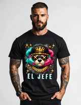 El Jefe Graphic T-Shirt | Exclusive Grooveman Music Miami Streetwear Tee