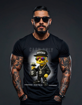 Cash Only Graphic Tee – Full Color Streetwear by Grooveman