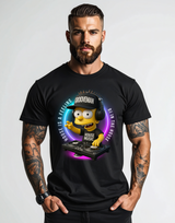 House Music DJ Graphic Tee – Full Color Design by Grooveman