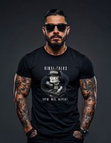 Vinyl Talks DJ Graphic T-Shirt – Black Collection by Grooveman