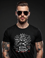 King of Sound – Black Collection Graphic T-Shirt