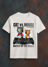 CAT vs MOUSE DJ Battle Tee – Grooveman Exclusive Edition