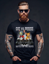 CAT vs MOUSE DJ Battle Tee – Grooveman Exclusive Edition