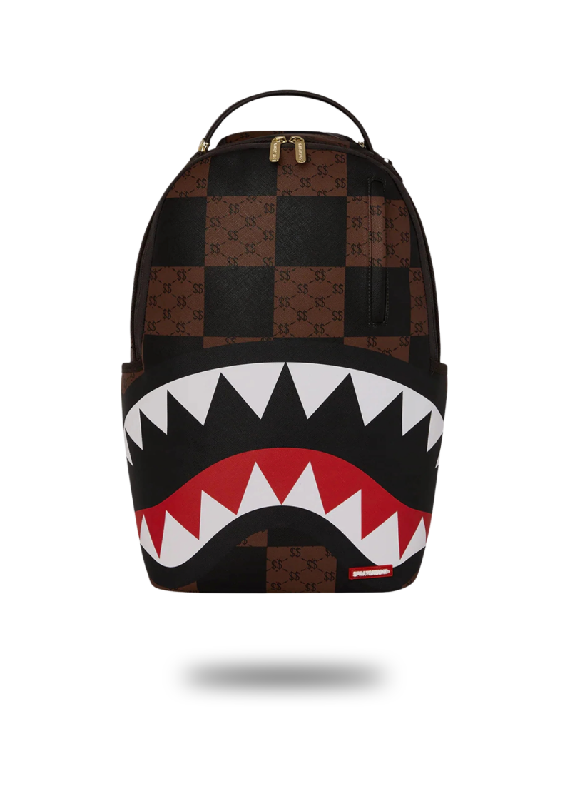 Sprayground Enlarged Check Paris DLXSV Backpack