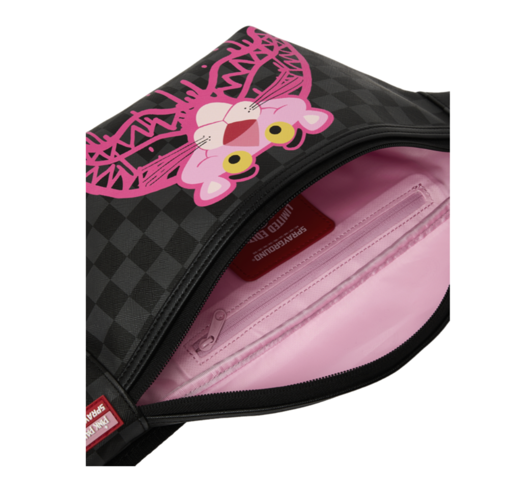 Sprayground Pink Panther Drippy Diamond Savvy Crossbody